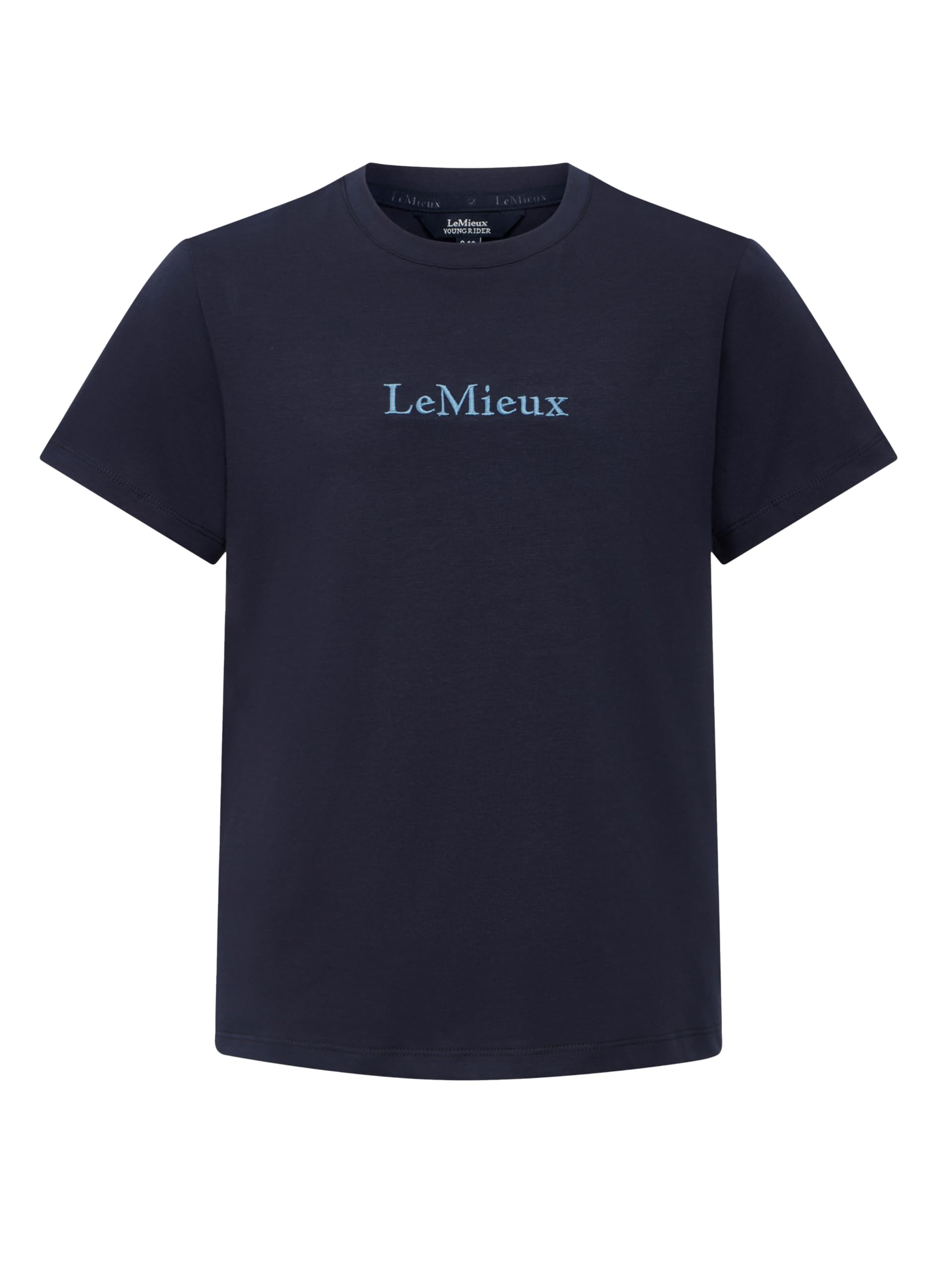 LeMieux Young Rider Childrens Classique T-Shirt - Navy - 7-8 Years