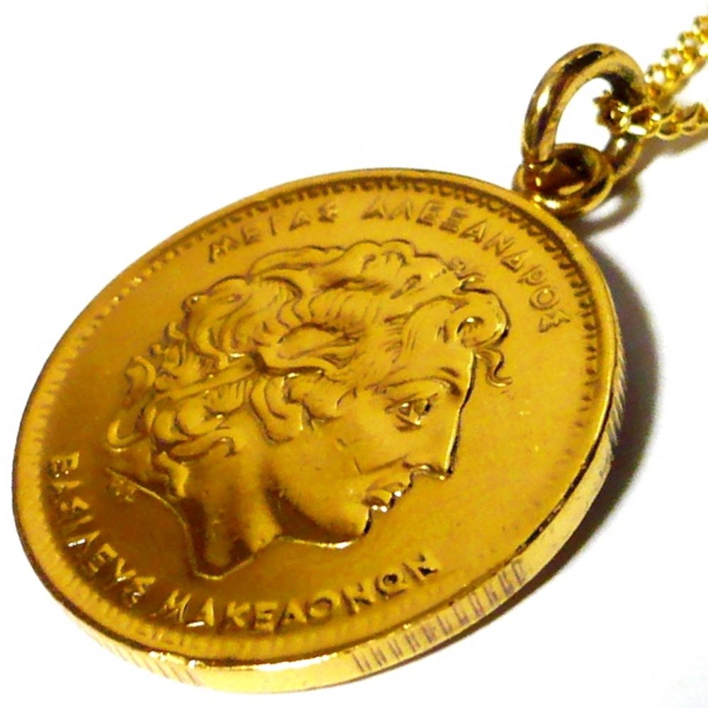 Amazon | ギリシャ 100ドラクマコイン 18金 18K コーティング コイン 