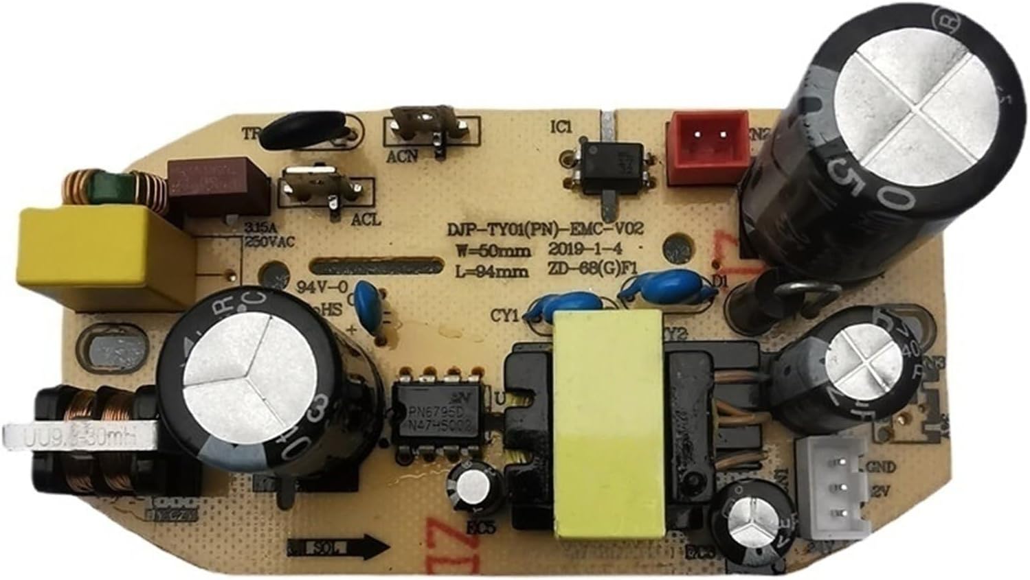 DJP-TY01(PN) EMC-V02 for Mijia Smart De-Bacteria Humidifier SCKOA45 Power Board Accessories
