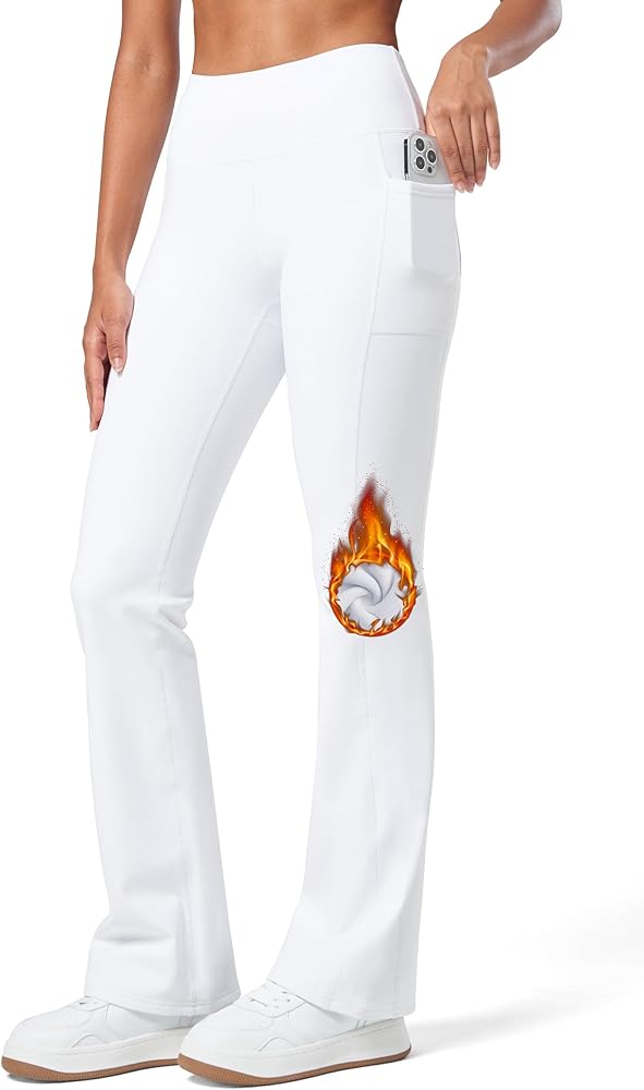 JLGY Pantalon De Loisirs Pour Femme - En Polaire Chaude