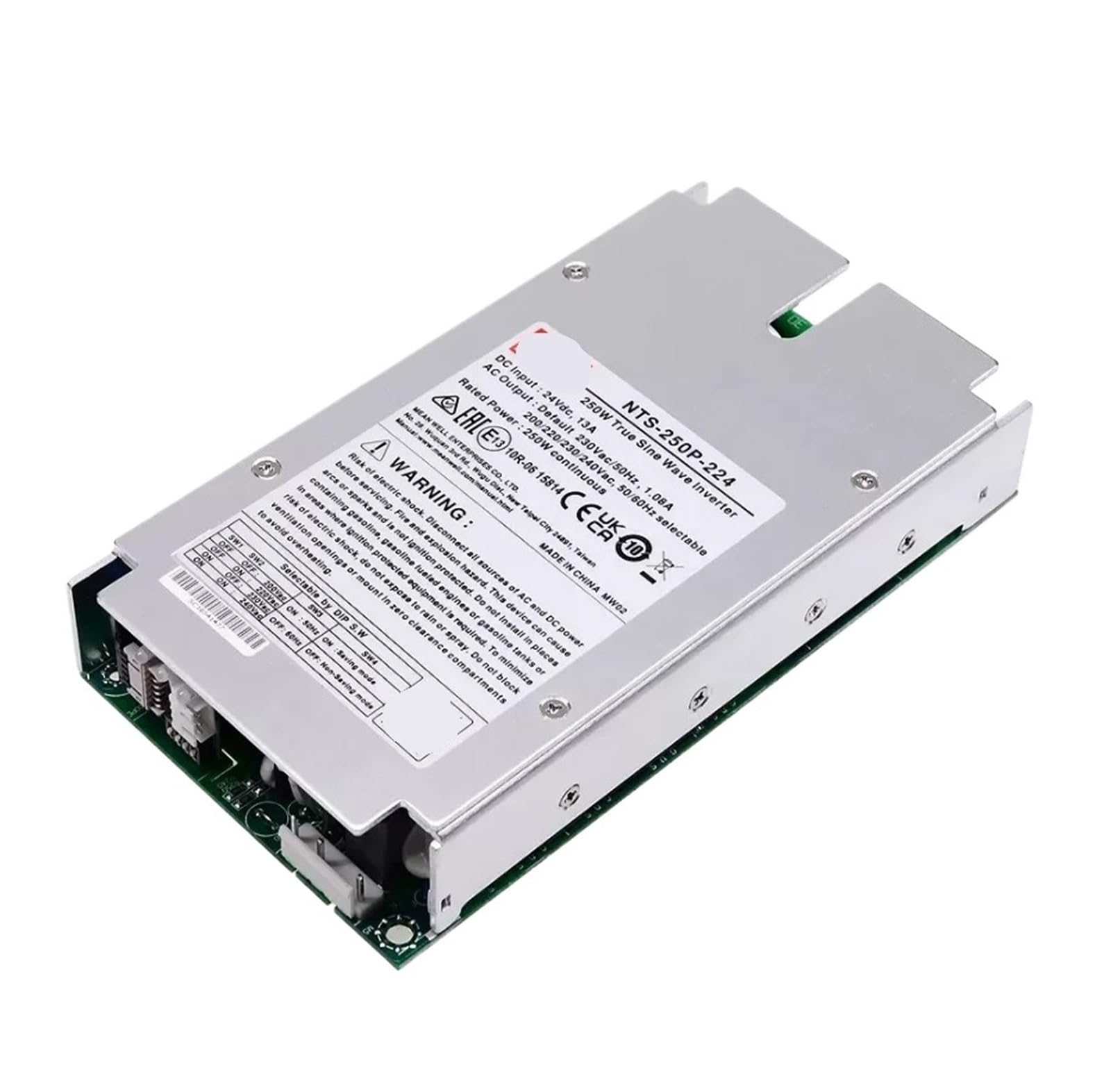 Onduleur NTS-250P-224 régulateur d'énergie 250W pour les voyages en van et sorties camping
