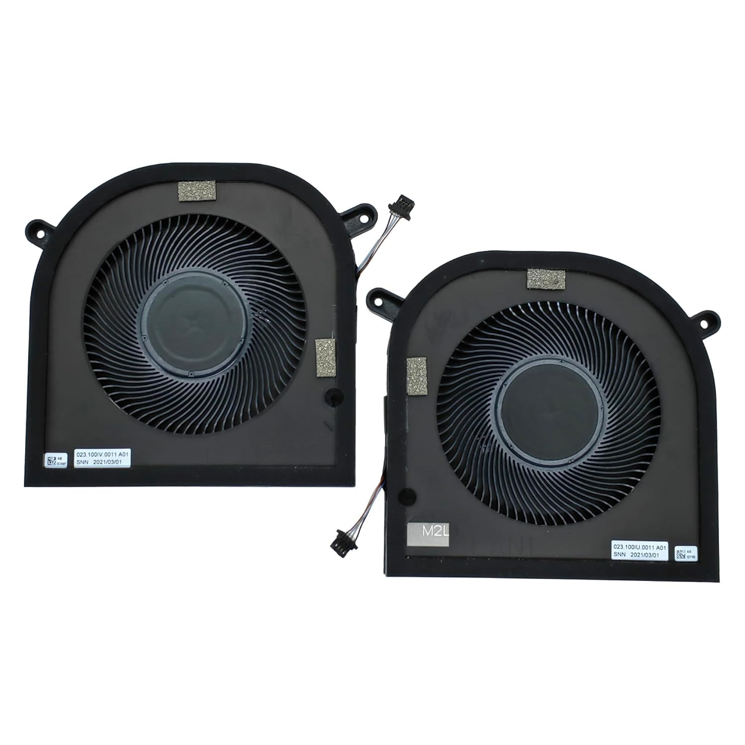 Nowy CPU+GPU Wentylator chłodzący do Dell XPS 9700 9710 9720 Precision 5750 5760 5770 Series 0CV6MT 02Y100 0XR6Y C4YVP 0MXF81 0P2FY9 EG500000000 60S1-C500-S9A EG50060S1-C510-S9A DC5V