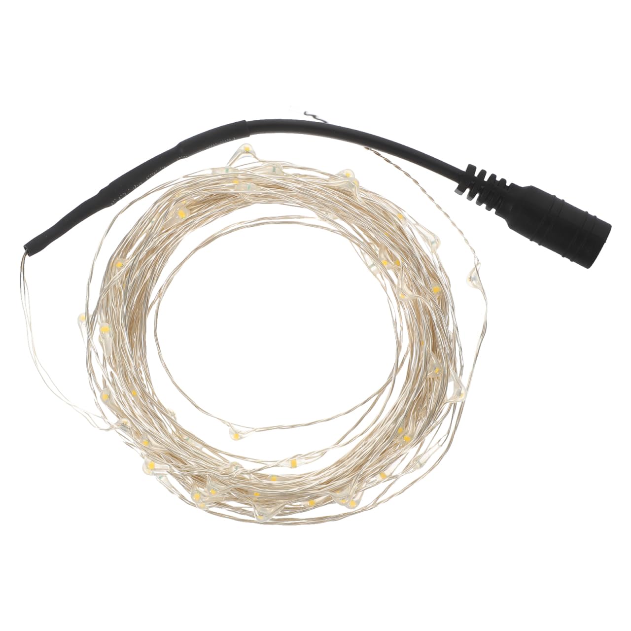 ABOOFAN 33Ft Copper Wire Led String Lights Warm White Dc Powered Flexible Indoor Holiday Party Decoration Water Resistant