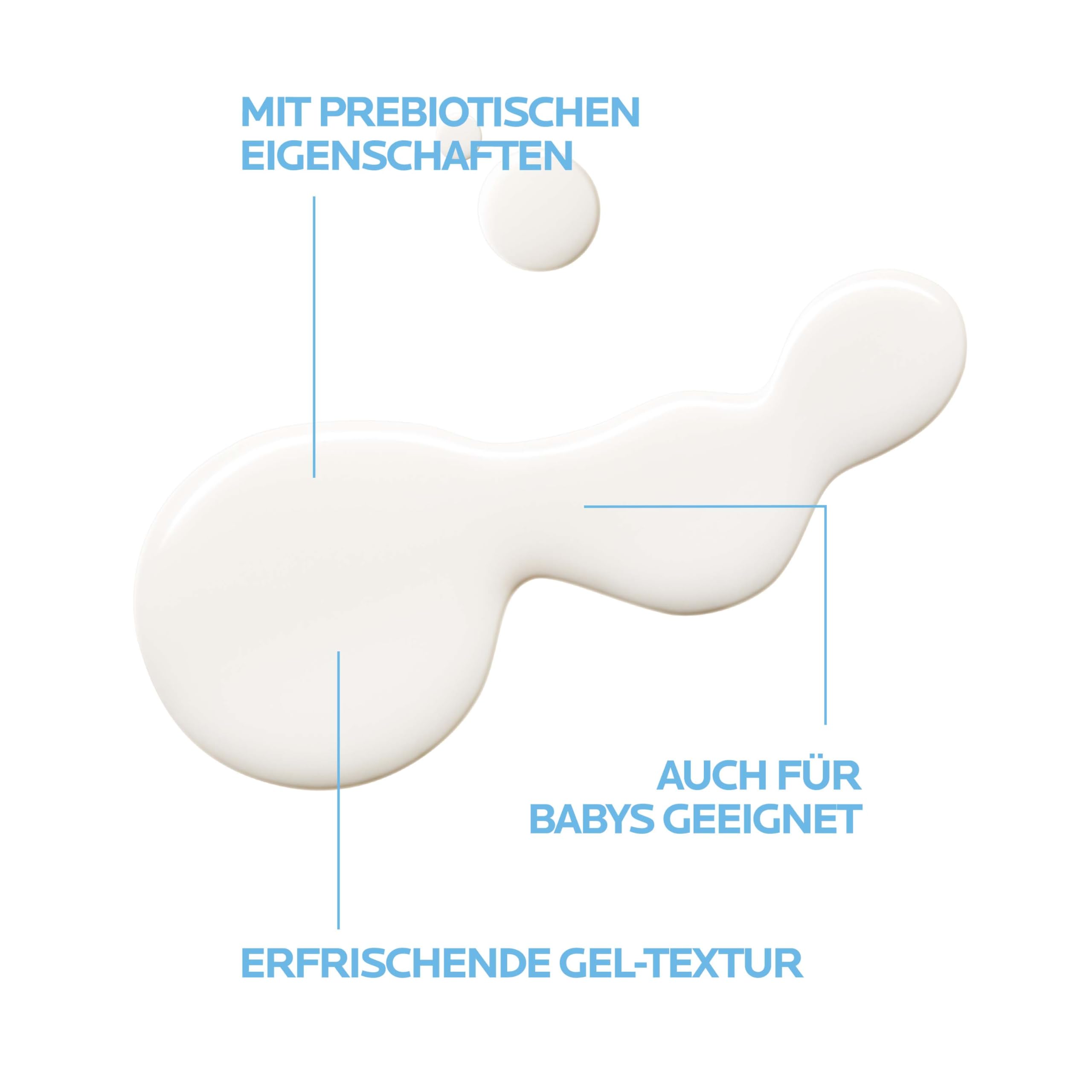 La Roche Posay Gesichtsfluid für fettige und Mischhaut, Intensiv beruhigend, Für 48 Stunden Feuchtigkeit, Mit Glycerin, Niacinamid und Thermalwasser, Toleriane Sensitive Fluid, 40 ml