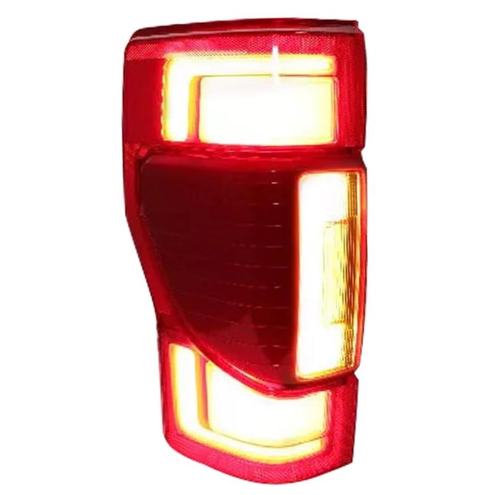 Pilotos Traseros Remolque Led Luz Trasera LED Automóvil Con Conjunto Punto Ciego (módulo NO Incluido) Para Ford F250 F350 Para Super Duty 2020-2022 LC3Z13405(Izquierda)