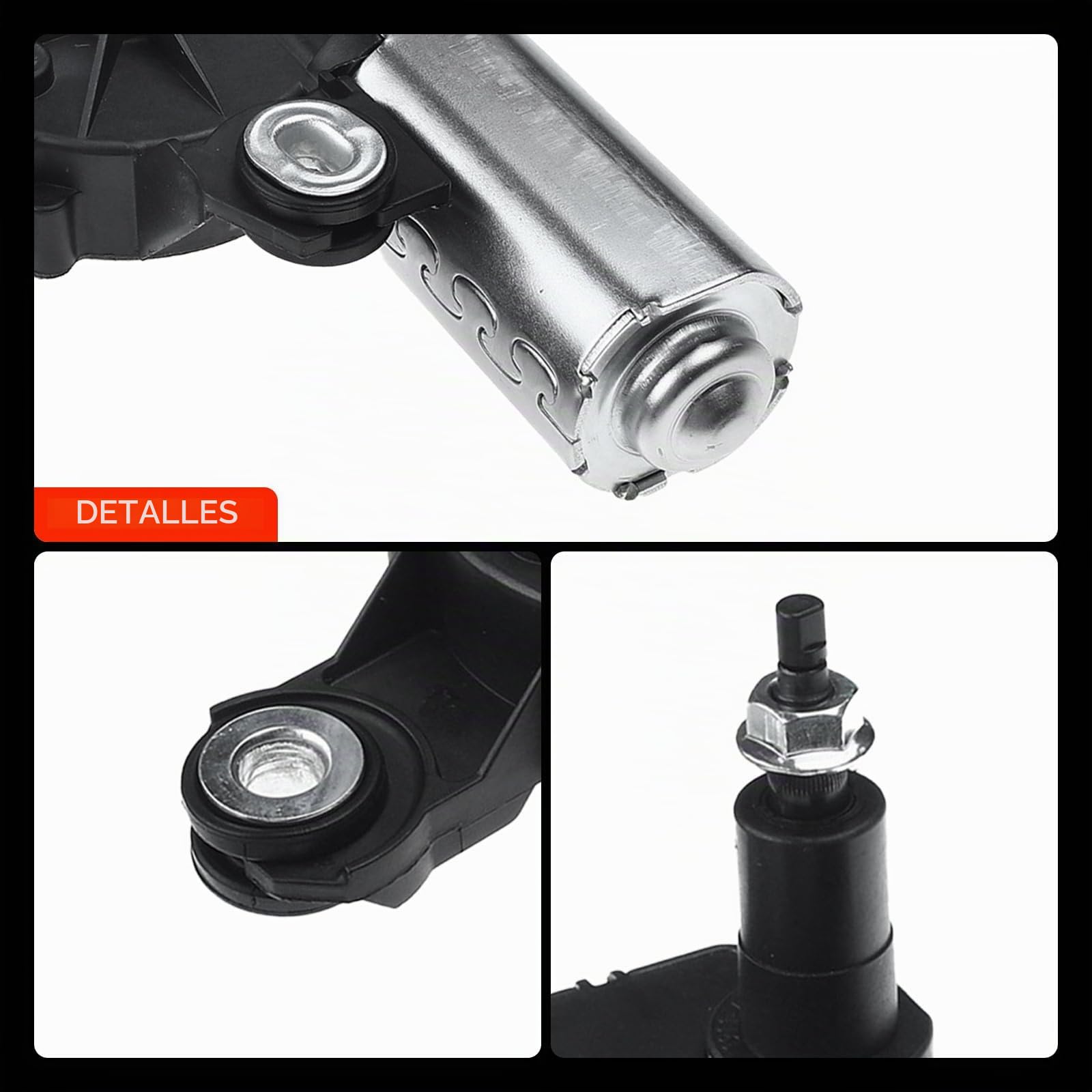Frankberg Motor del limpiaparabrisas Compatible con Golf IV 1J1 Golf IV Variante 1J5 Fabia I Combi 6Y5 Fabia I 6Y2 O.c.t.a.v.i.a I Combi 1U5 Replace# 1J9955711