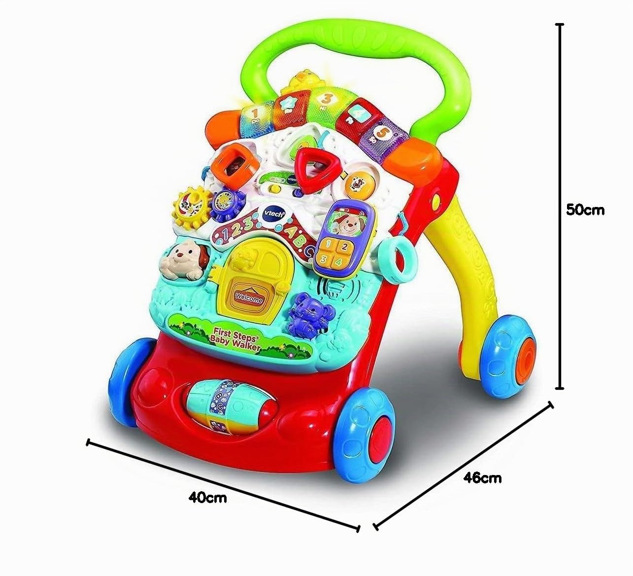 VTech 505603 Baby Walker, Multi-Coloured, Multicolor