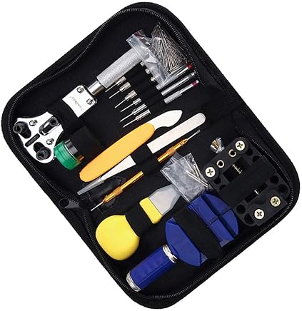 Bomcomi 162pcs/set de reparaci?n de Relojes Abertura del Destornillador Kit de Extracci?n desmonta la Herramienta Juego de Herramientas Pernos abrelatas de la Caja de Pulsera Bomcomi 162pcs/set de reparaci?n de Relojes Abertura del Destornillador Kit de Extracci?n desmonta la Herramienta Juego de Herramientas Pernos abrelatas de la Caja de Pulsera