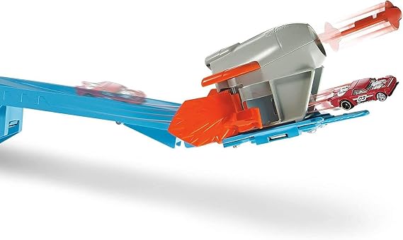 Hot Wheels FLK60 Track Builder Rocket Launch Challenge Playset