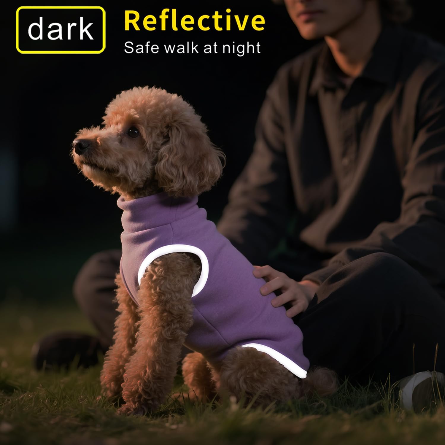 Idepet Dog Fleece Sweater,Soft Puppy Sweatshirt Warm Winter Shirt | for small dogs cats,cat apparel,breathable,comfortable,classic,cute,pet outfits
