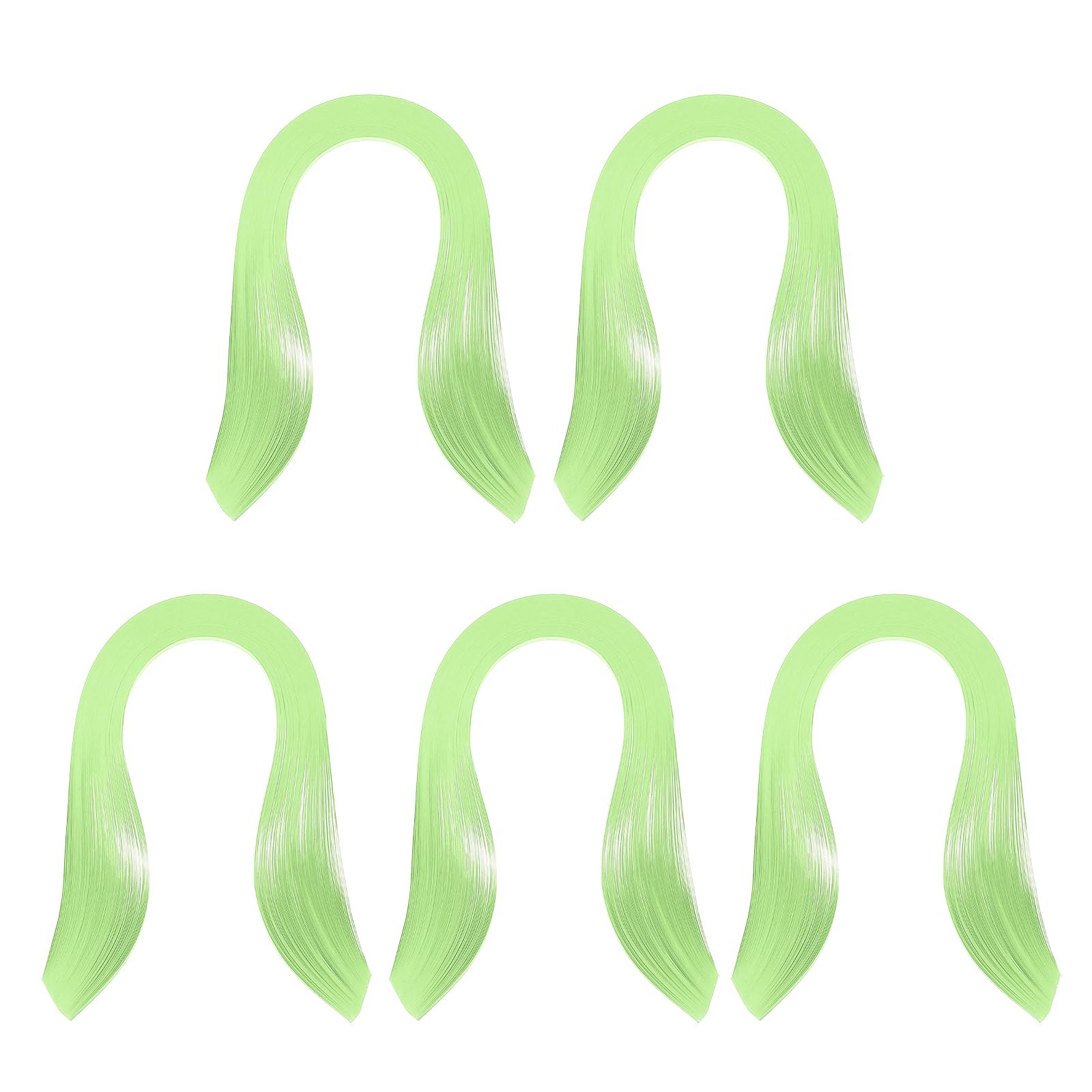 PATIKIL Quilling Strips Paper 600pcs 5mm 39cm Origami Paper Quilling Kits for Art DIY Hand Craft Christmas Light Green