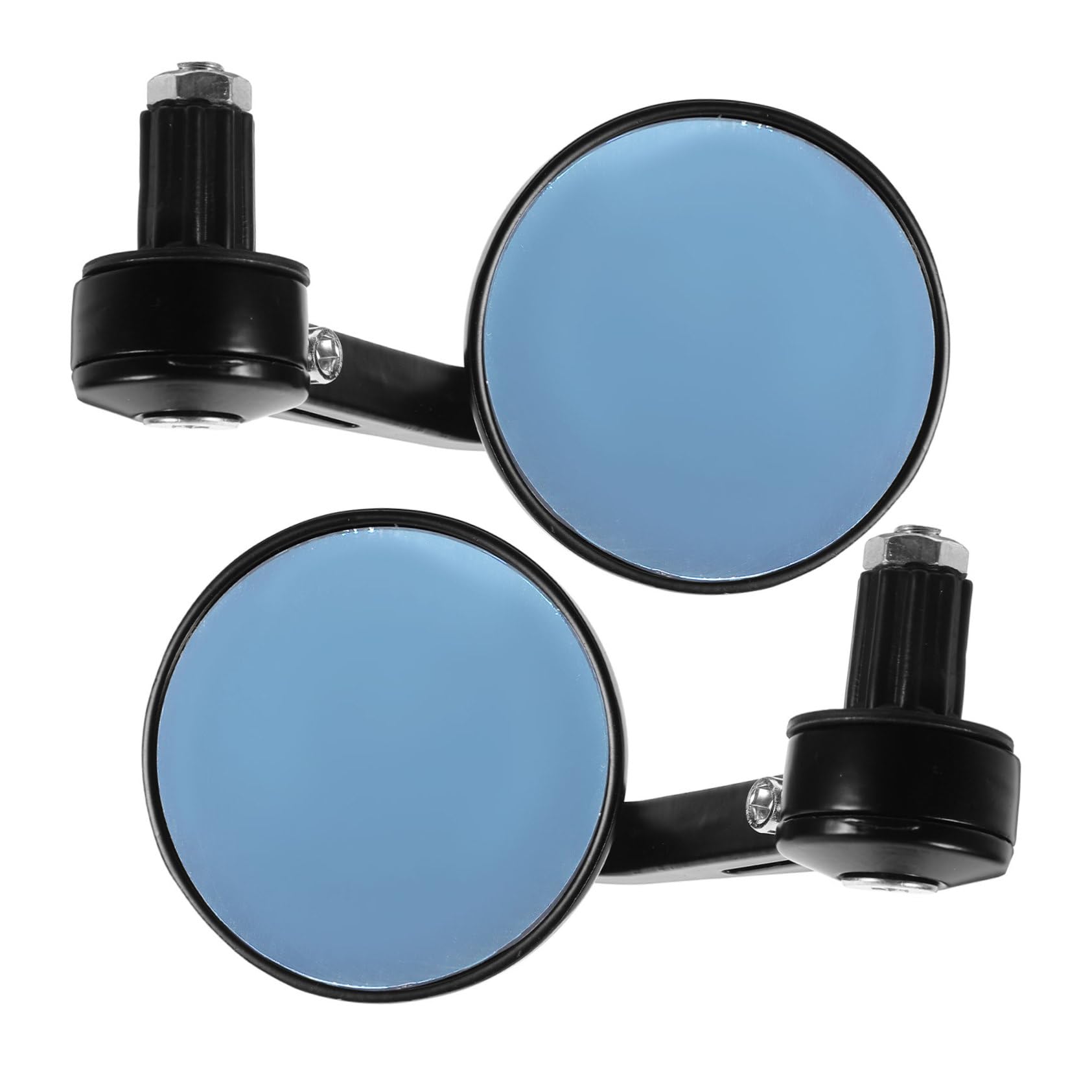 2 Paires Miroir Modifié Rétroviseurs Guidon Miroir Modifié Miroirs Rétroviseurs Rétroviseur Bar End Miroirs