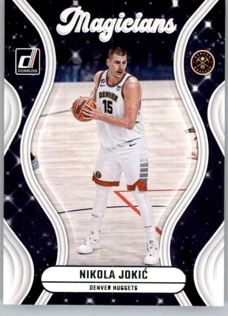 Amazon.com: 2023-24 Donruss Magicians Basketball #7 Nikola Jokic