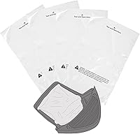 Vista 8 de 100 bolsas para cajones de basura compatibles con todos los modelos de robot, cajas de arena de 9 a 11 galones