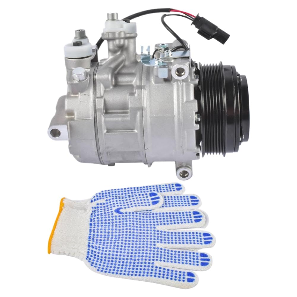 Htoqac Onecolor Ac Compressor With Clutch And Pulley A0008303202 Compatible With Mercedes-Benz C400 E400 Gl450 S550 Glc43 Metris