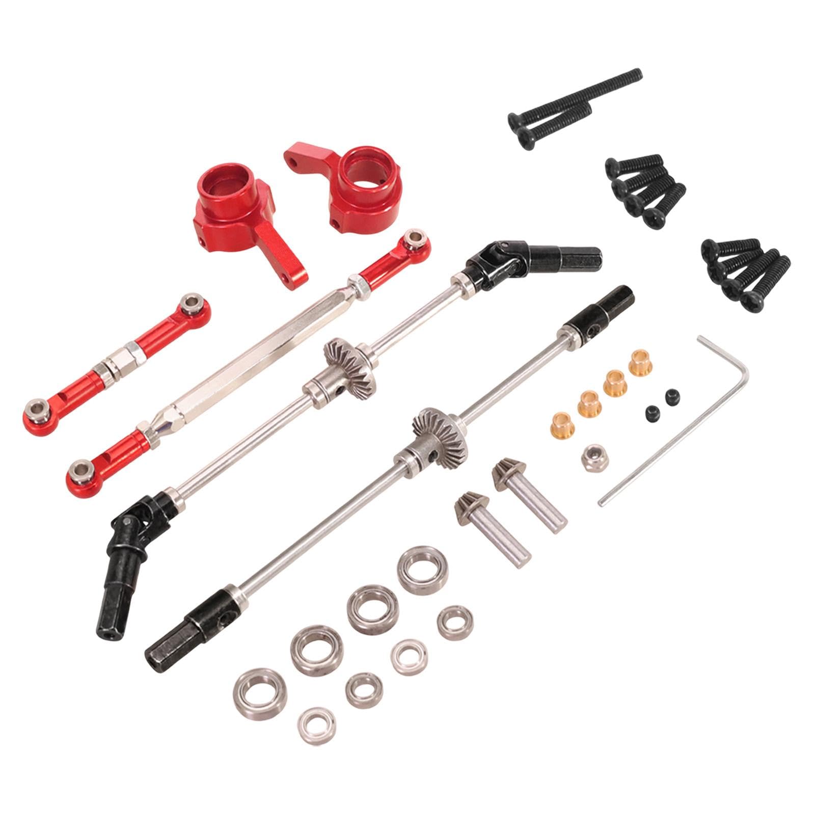 Amazon.com: kowaku Metal Front & Rear Gear Bridge Axle Set Remote