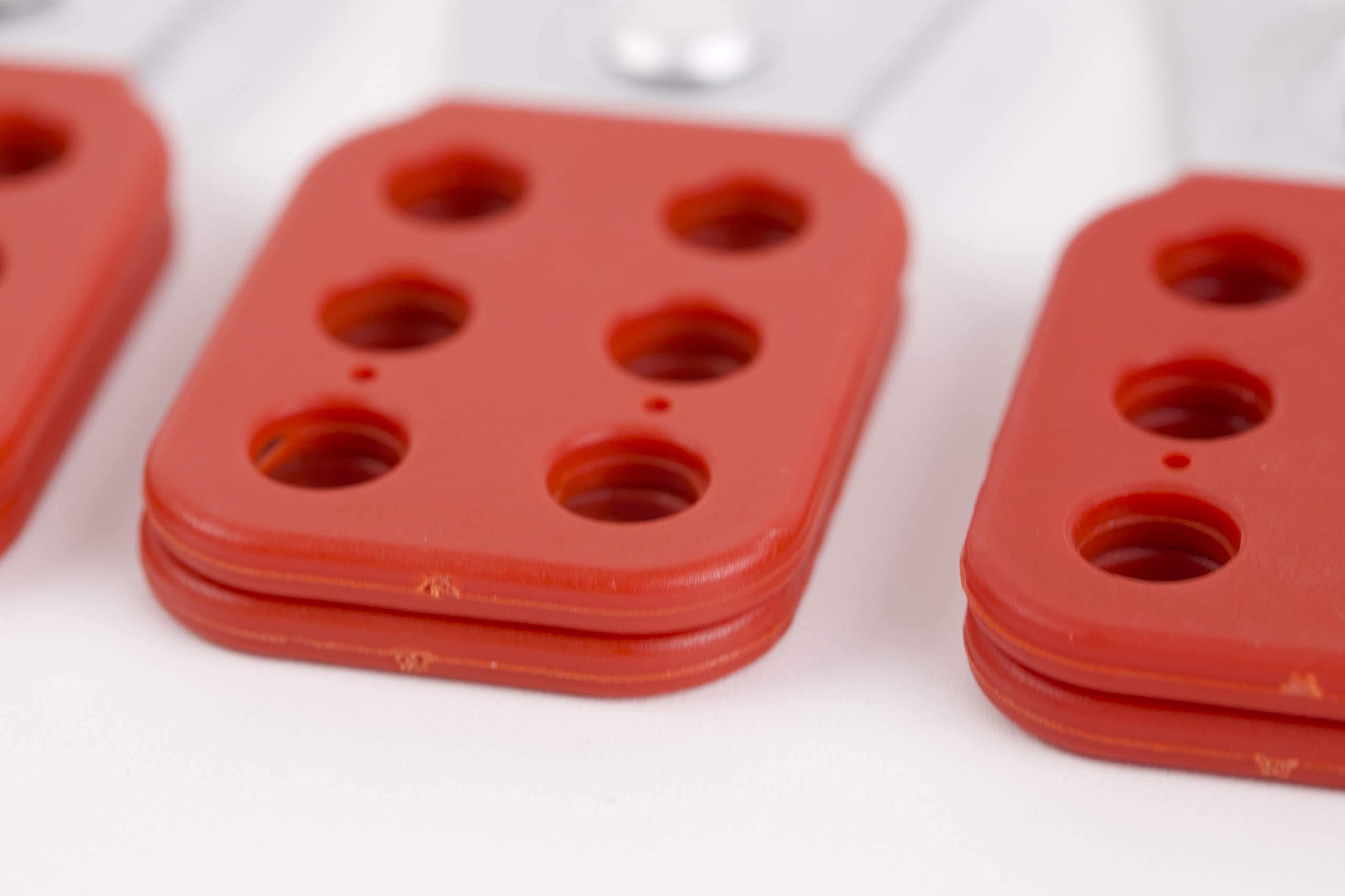 TRADESAFE Lock Out Tag Out Lock Hasp with Lockout Tagout Tags. 6 Pack