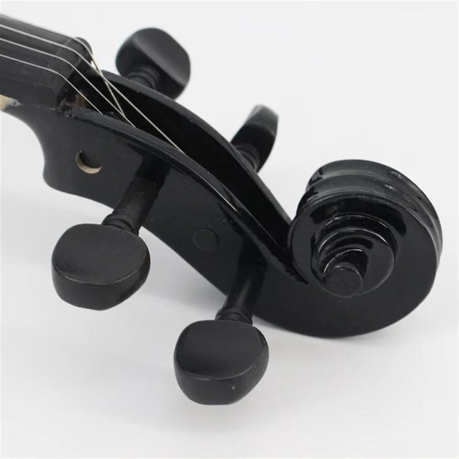 Violino Set Principiante 4/4 Violino Violino Con Custodia Archetto Set Completo Accessori Violino Nero(1/4)