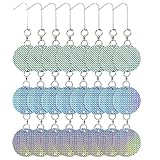 Mageloly 24 Pack Bird Reflective Disks, Woodpecker Deterrent Bird Repellent Devices Outdoor, Bird...
