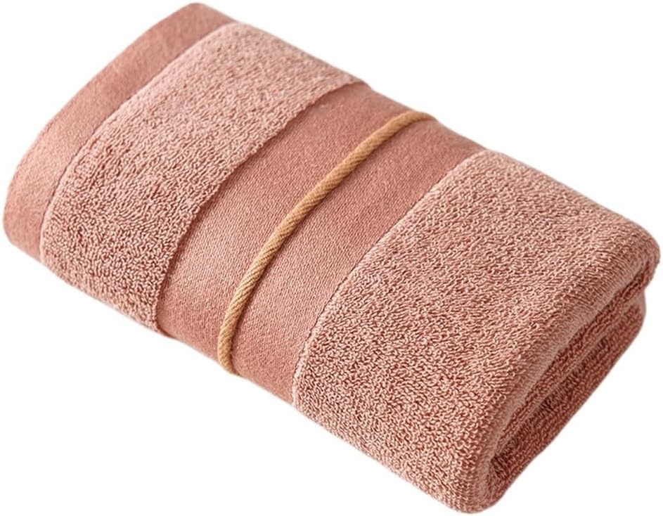 Cotton Towel Adult Soft Absorbent Towels Bathroom Sets for Home(E)