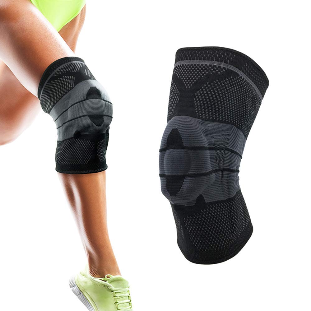 Buy Gaodpz Knee Brace Best Knee Support with Silicon Pads & Side
