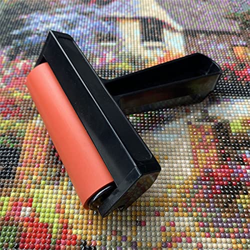 Diamond Painting Roller, 4 Inch Soft Extra-Fine Foam Brayer Roller Speedball Deluxe Soft Rubber Brayer Roller Paint Brush For Ink Paint Block Stamping, Printmaking Wallpaper And Arts & Crafts #TOP2