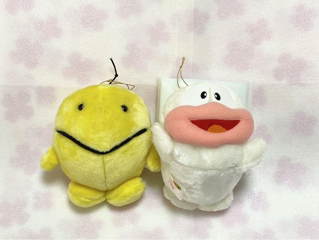 Amazon.co.jp: オバケのQ太郎 ぬいぐるみ 2点セット Q太郎 ドロンパ 