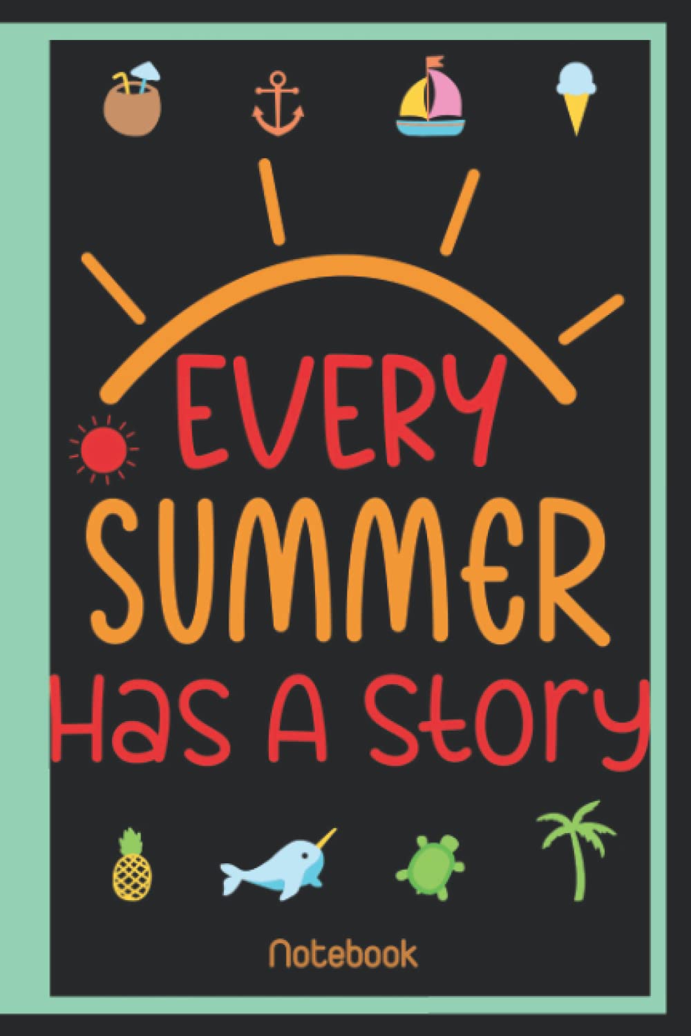 Summer Handwriting Journal for Children's - The Beautiful Notebook & Handwriting Journal 356: 114 Blank Pages Handwriting Journal Workbook for Summer Holiday_ For Students Learning to Write Letters