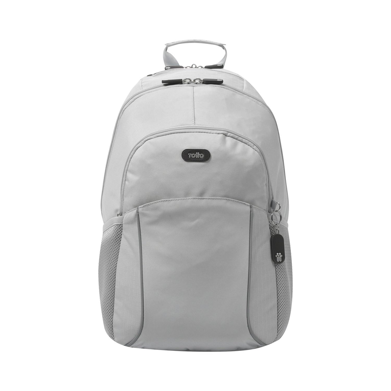 TOTTO - Mochila para Ordenador Portátil de 15,4 Pulgadas, Modelo Cambri 2.0, 3 Compartimentos, Bolsillo Tablet 10", Bolsillo Botella, Espaldar Ergonómico, Cómodas Correas en S, Color Micro Chip