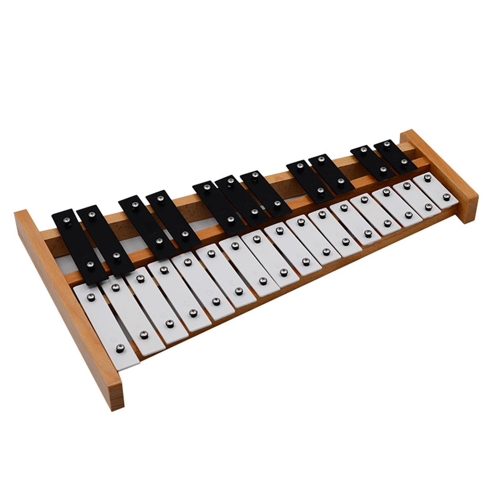 Xylophone/glockenspiel à 27 Notes, Instrument de Percussion Compact, Jouet Piano à Mains Nues pour Spectacles et événements Familiaux.