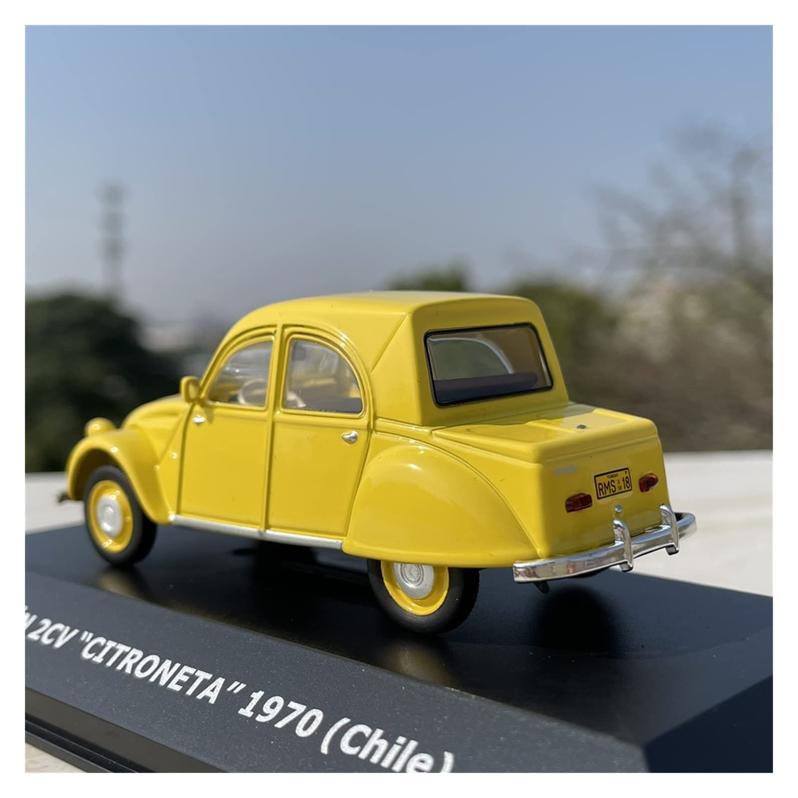 Veicoli a Motore in Scala 1/43 per Citroen 2CV Simulazione Modello di Auto d'Epoca in Metallo Pressofuso Giocattolo Veicolo Collezione per Adulti Modello di Auto Replica