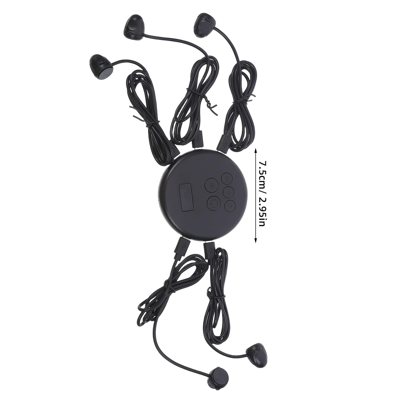 COOLHIYA Cliccatore dello Schermo Smartphone Automatico in Abs Nero | Tocco Automatico, Portatile e Ultra Silenzioso, per Workspace e Live Stream, Compatibilità