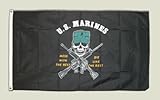 Flagge USA US Marine Corps Mess with the best - 90 x 150 cm [Misc.]