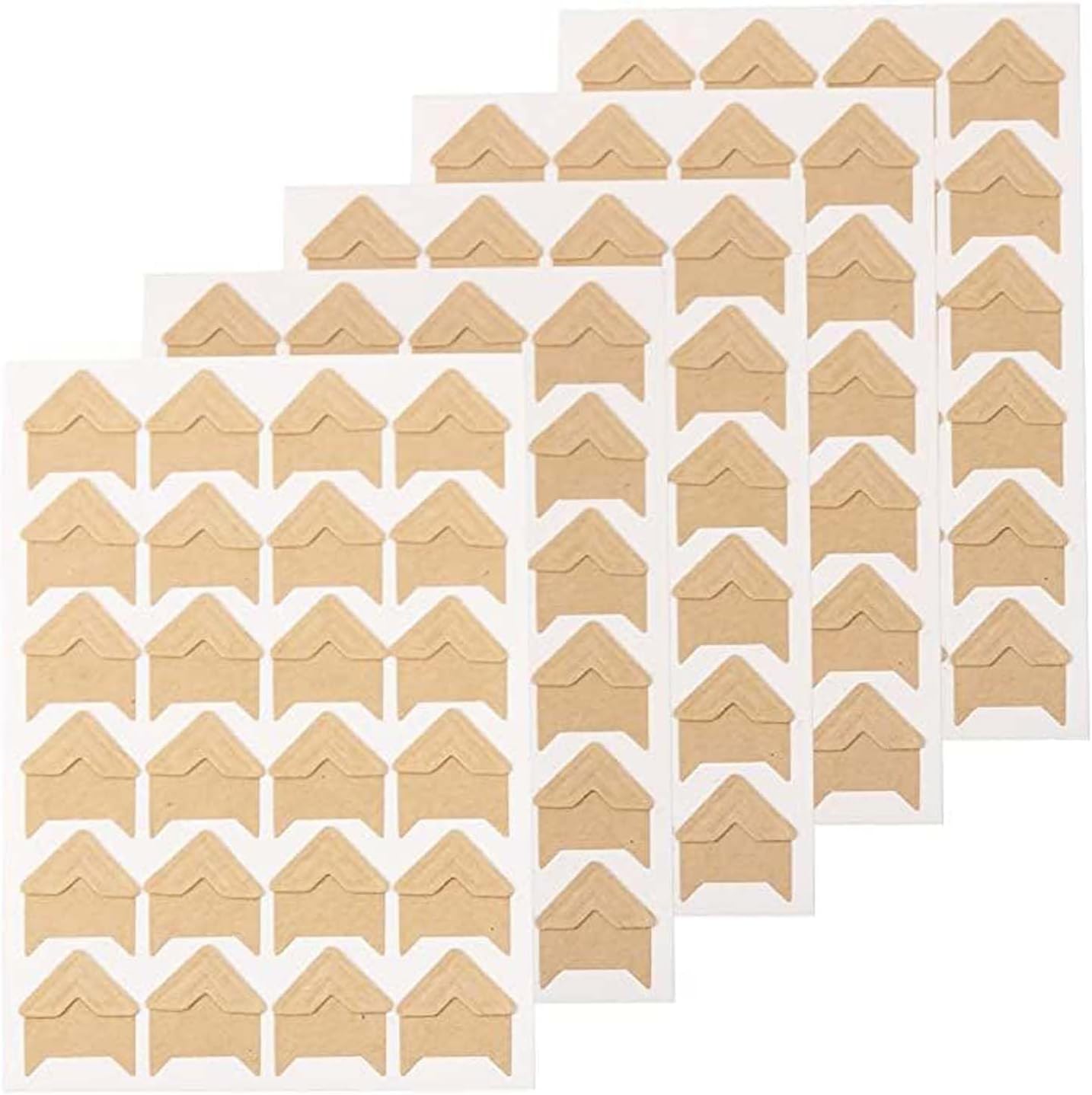 Photo Corners for Scrap Book, 120 Pcs SelfAdhesive Photo Corners