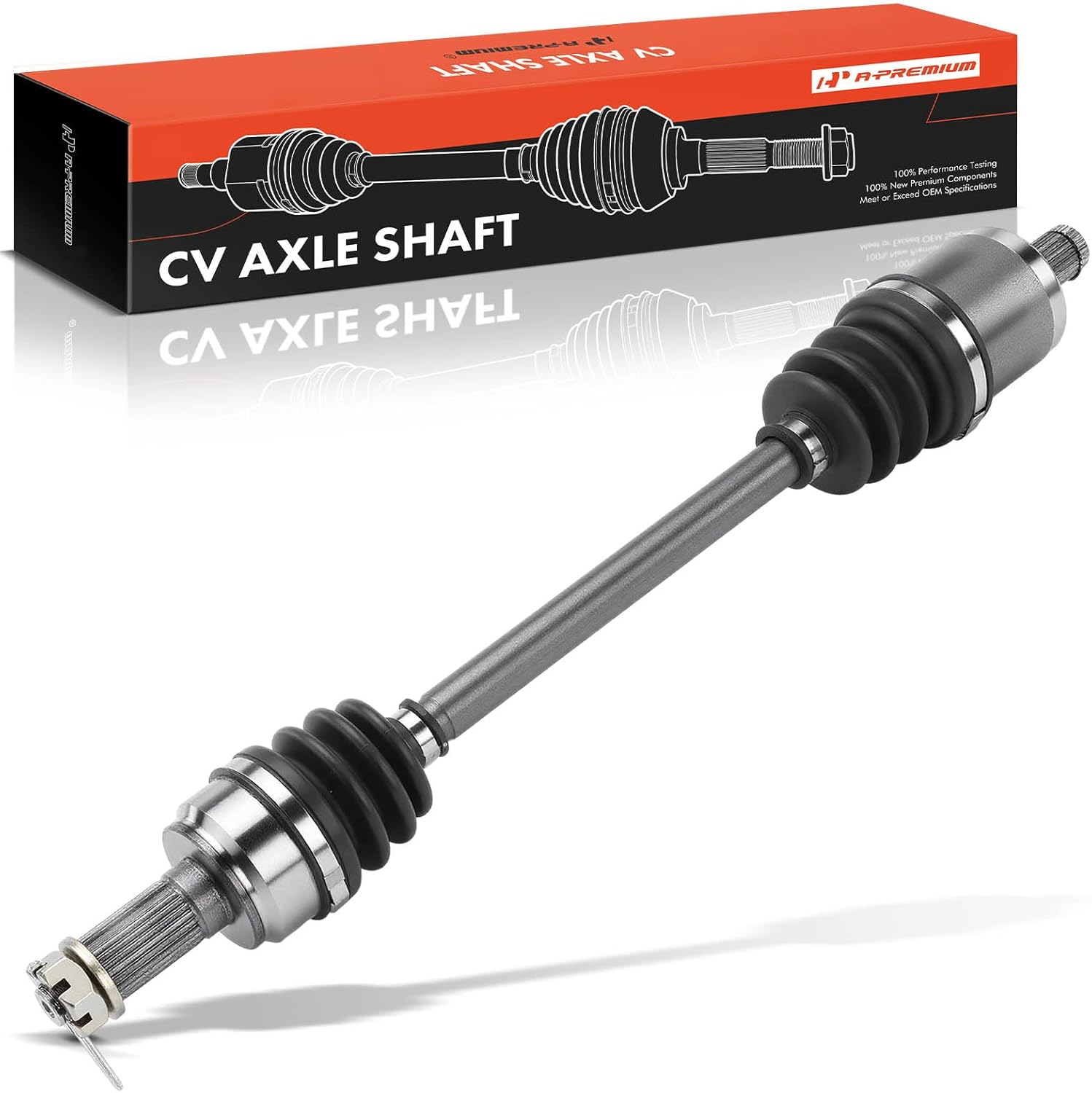 A-Premium CV Axle Shaft Assembly Compatible with Polaris Models - Scrambler 850 2015, XP 850 2013-2015, XP 1000 2014-2015, Sportsman 550 2010-2014 - Front Left or Right Side, Replace# 1332873