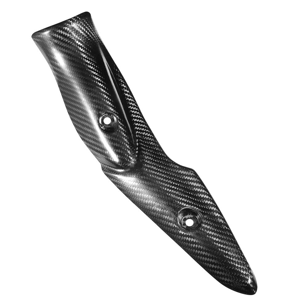 Scarico Moto Kawasaki z900, Sistema di Scarico Moto, Protezione Termica, Copertura Marmitta in Fibra di Carbonio per Kawasaki Z900 17-19