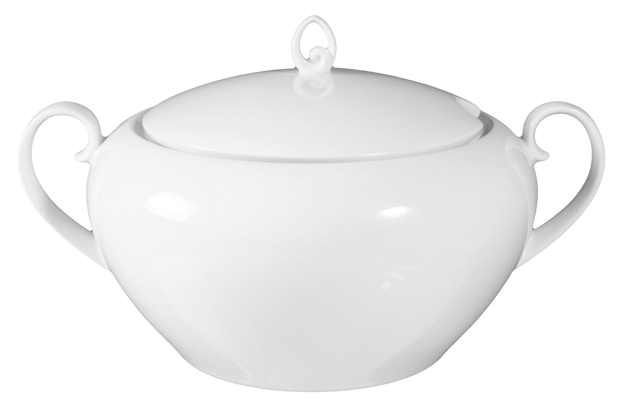 Seltmann Weiden 001.215966 Rondo Weiss Terrine 3,30 l für 12 Personen
