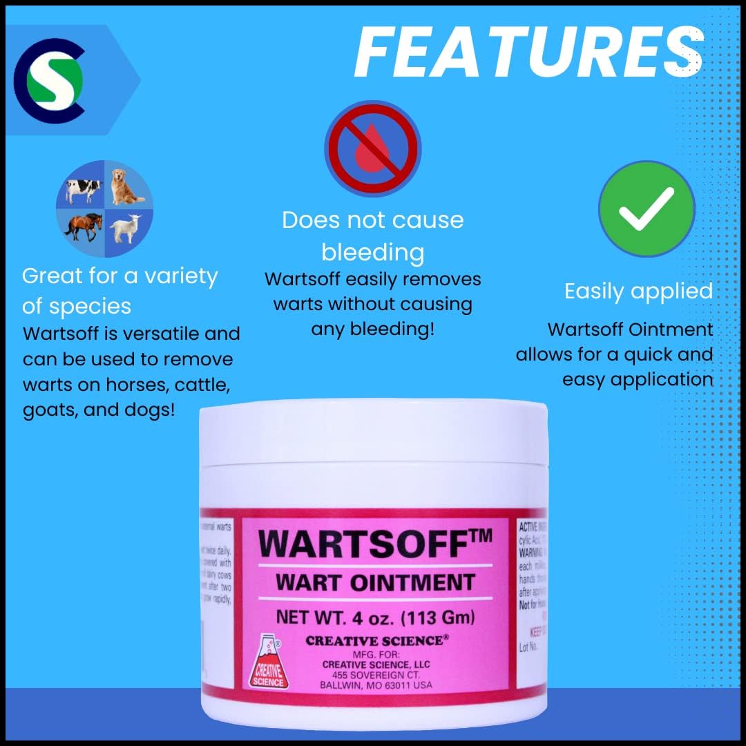 Creative Science Warts Off 4oz
