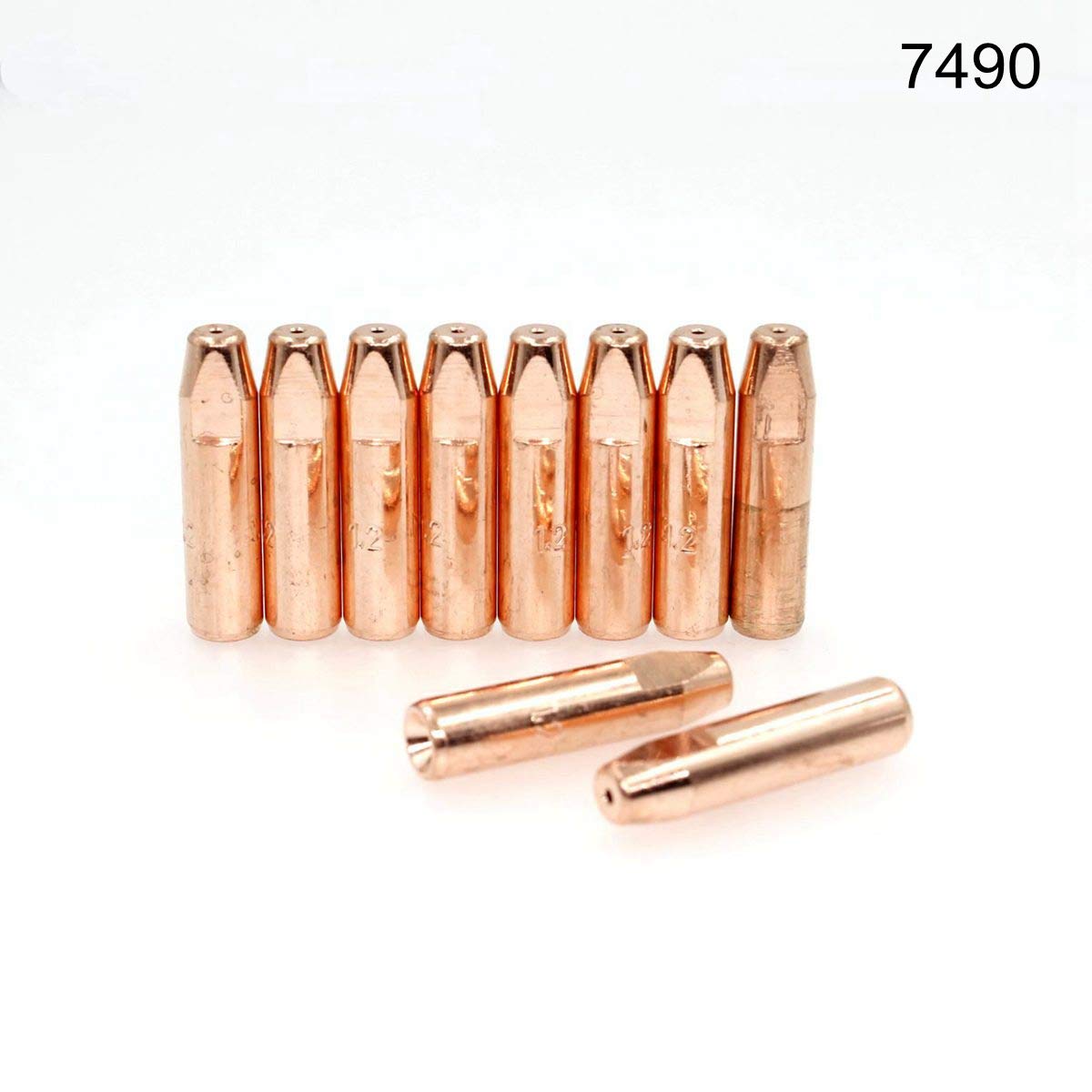 7490 MIG Welding Standard-Duty Contact Tip 0.045 Inch Wire for Bernard Q-Gun & S-Gun 10pcs