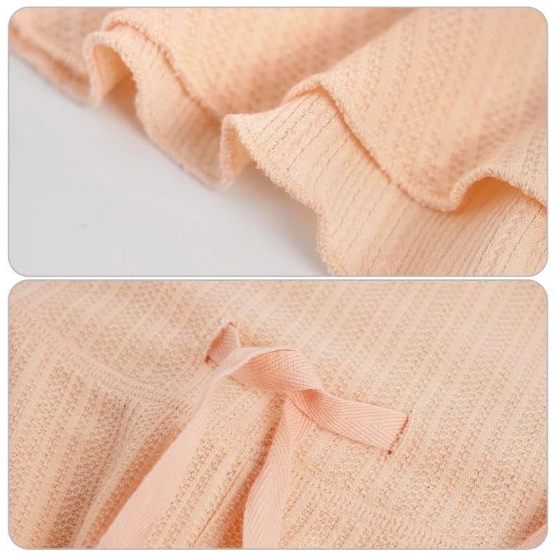 Chaqueta de Danza Ballet Pantalones Cortos de Ballet for Mujer, Pantalones de Entrenamiento de Yoga y Danza con cordón y Cintura Alta