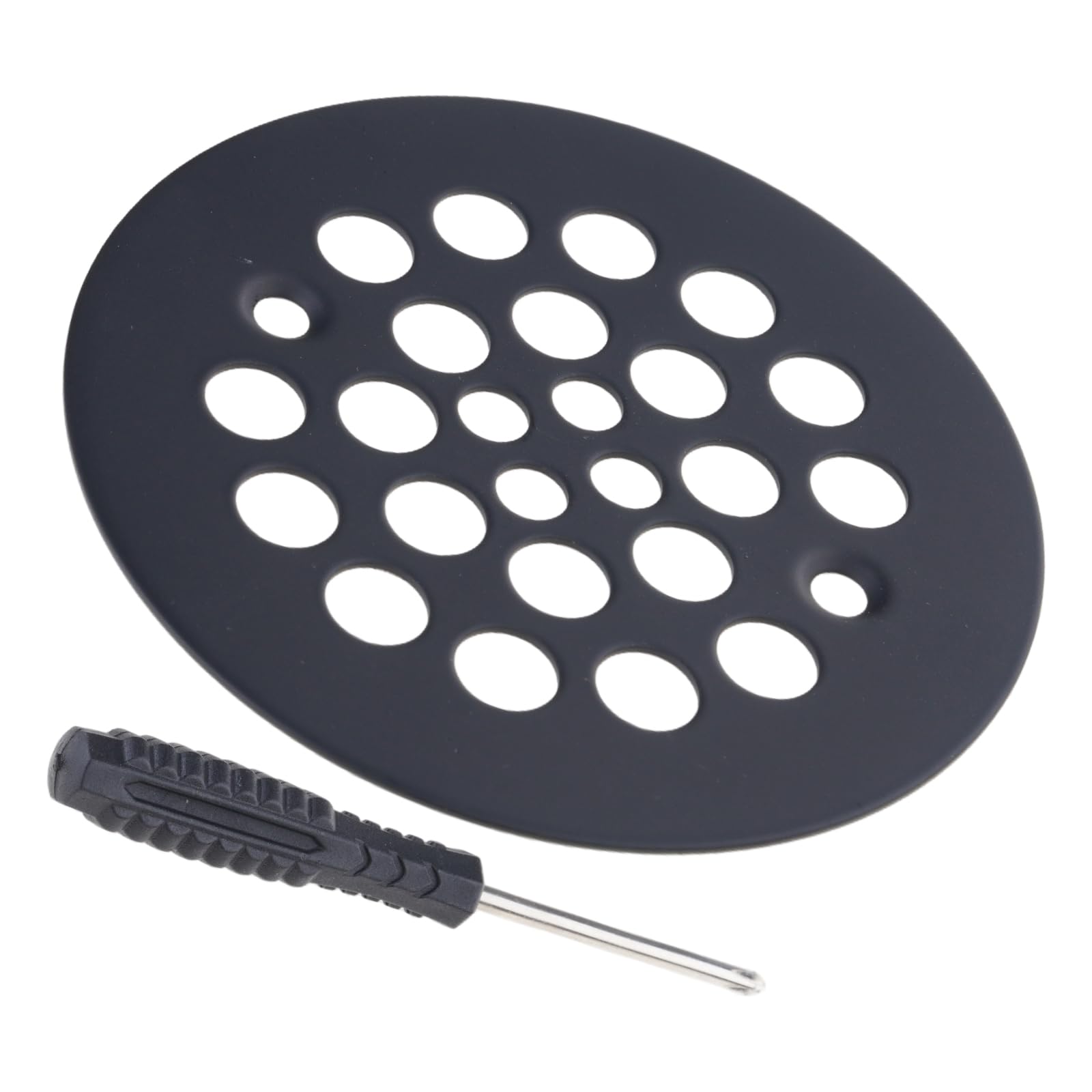 Easy Install Drain Strainer Cover Prevents Clogging ErosionResistant Uniform Water Flows Bathroom Shower Drain