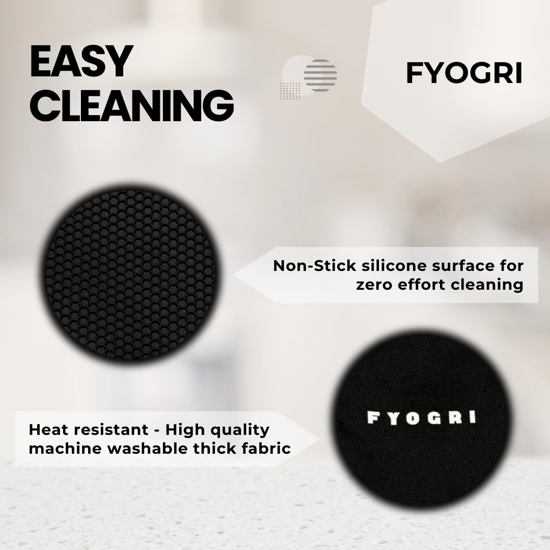 Paire de gants de cuisine extra longs en silicone avec doigts résistants à la chaleur 500 F