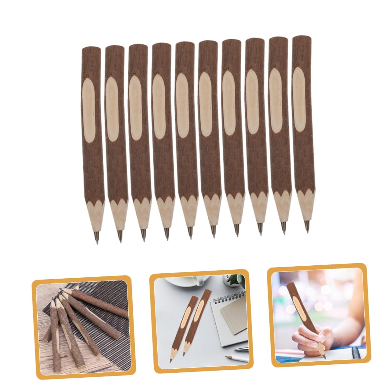 Operitacx 50pièces Crayons Bois Naturels Pratiques Crayons De Dessin Pour Écoliers