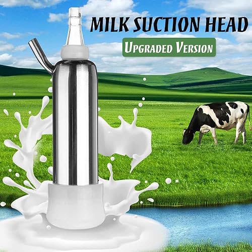Miniatura 5 de SagaSave Pulso de leche de vaca, controlador para máquina de ordeño eléctrica, accesorios de repuesto de acero inoxidable mejorado pulso de leche de