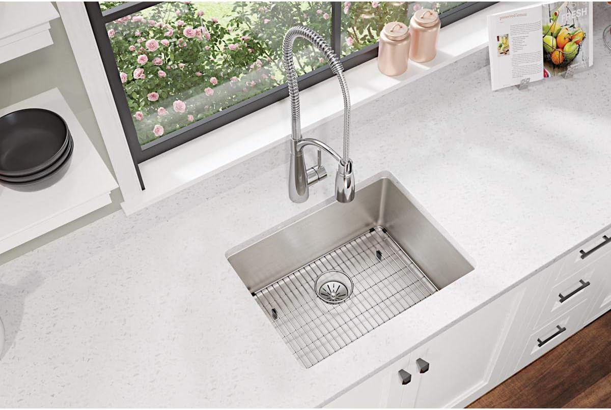 19" x 14" Polished Stainless Steel Kitchen Sink Grid