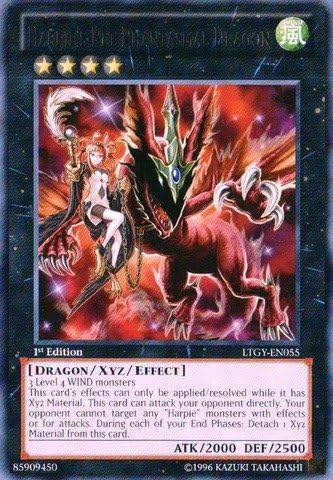 YU-GI-OH! - Harpie's Pet Phantasmal Dragon (LTGY-EN055) - Lord of The Tachyon Galaxy - Unlimited Edition - Rare