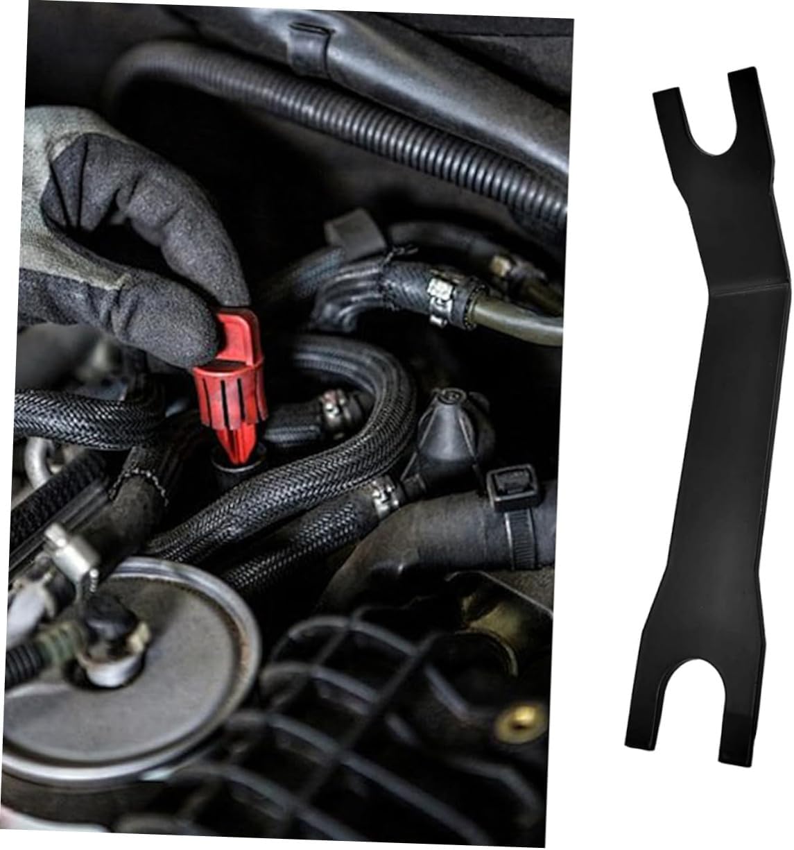 High Pressure Oil Pump Disconnect Tool for 6.0l and 7.3l Diesel Engines, Iron Mechanic Repair Tool for Automotive Maintenance, Reliable and Sturdy Oil Disconnect