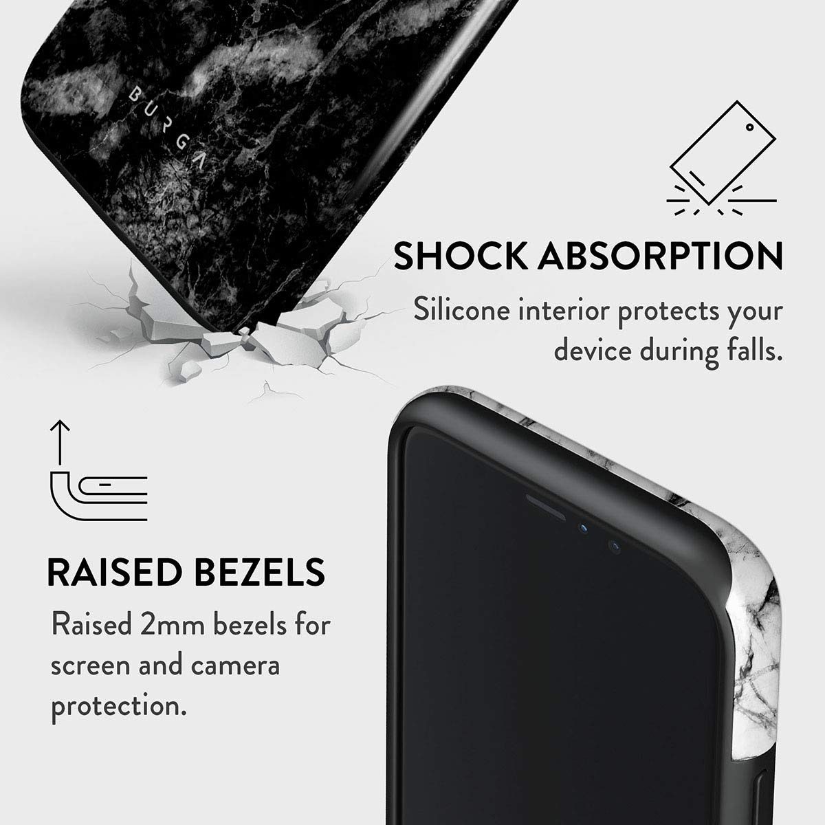 Amazon.co.jp: BURGA (ブルガ) スマホケース iPhone 11 PRO MAX対応