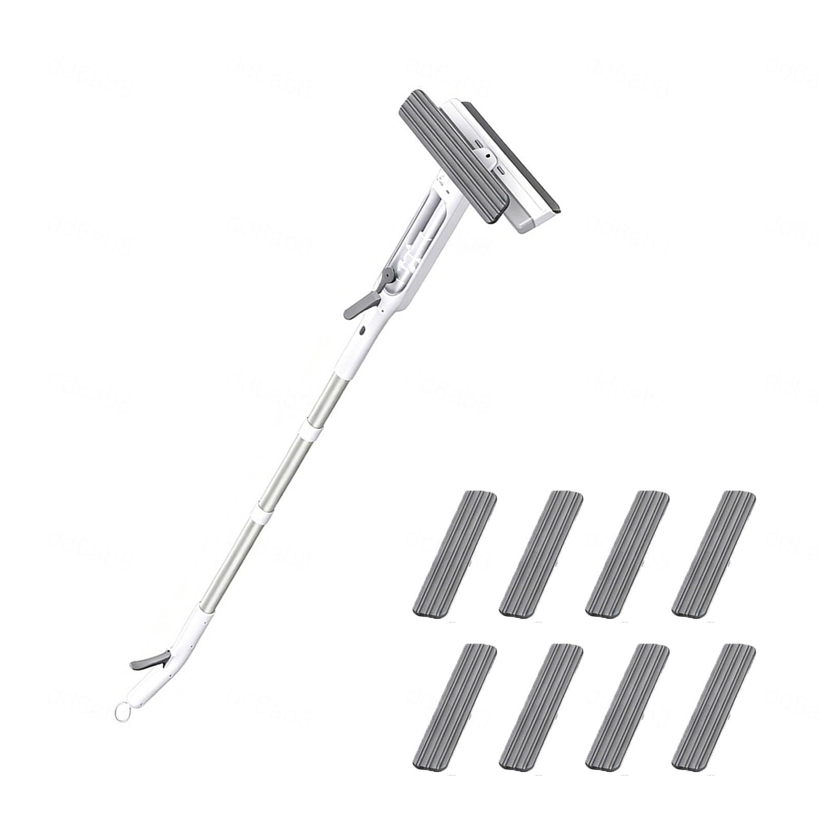 Limpiacristales con Pulverizador de Ventanas con Depósito de Agua Residual Limpiacristales en Spray de Doble Cara Adecuado para Múltiples Escenarios