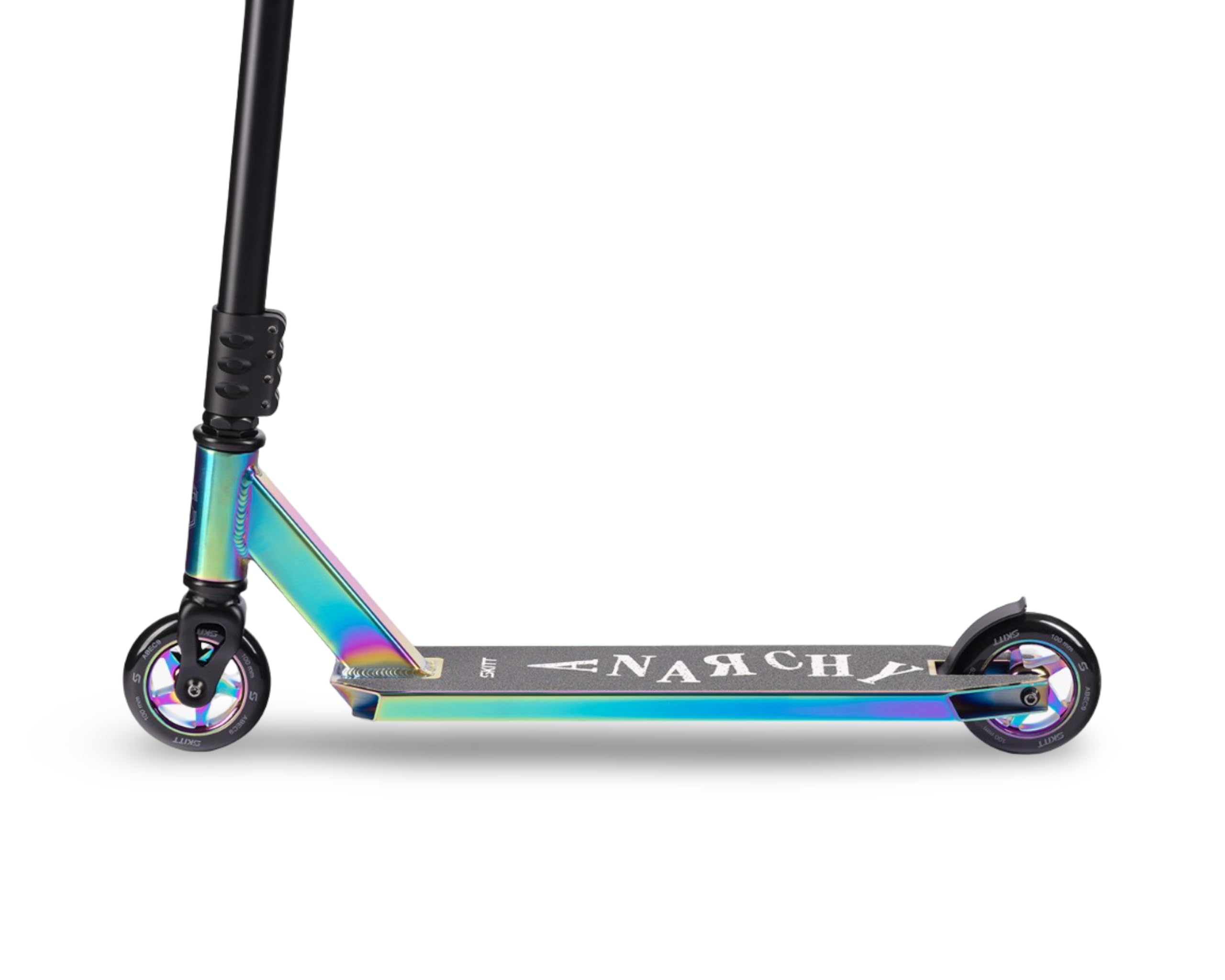 Trottinette Freestyle SKITT - Anarchy | Roulements Haute Performance ABEC-9 | Construction légère en Aluminium | Guidon Freestyle Rotatif à 360°